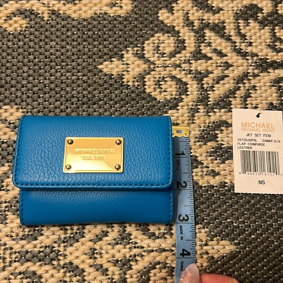 Brand New Michael Kors Jet Set Flap Coinpurse - Picture 11 of 11